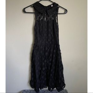 Polka dot halter dress🖤